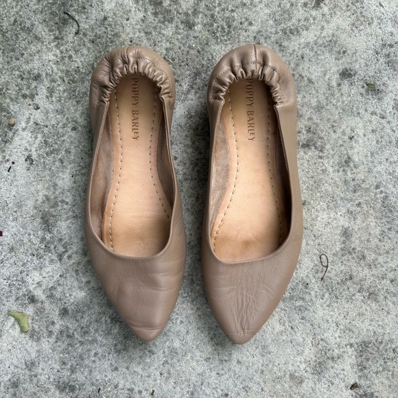 Poppy Barley Taupe On the Go Ballet flats, size 7 - Picture 2 of 14